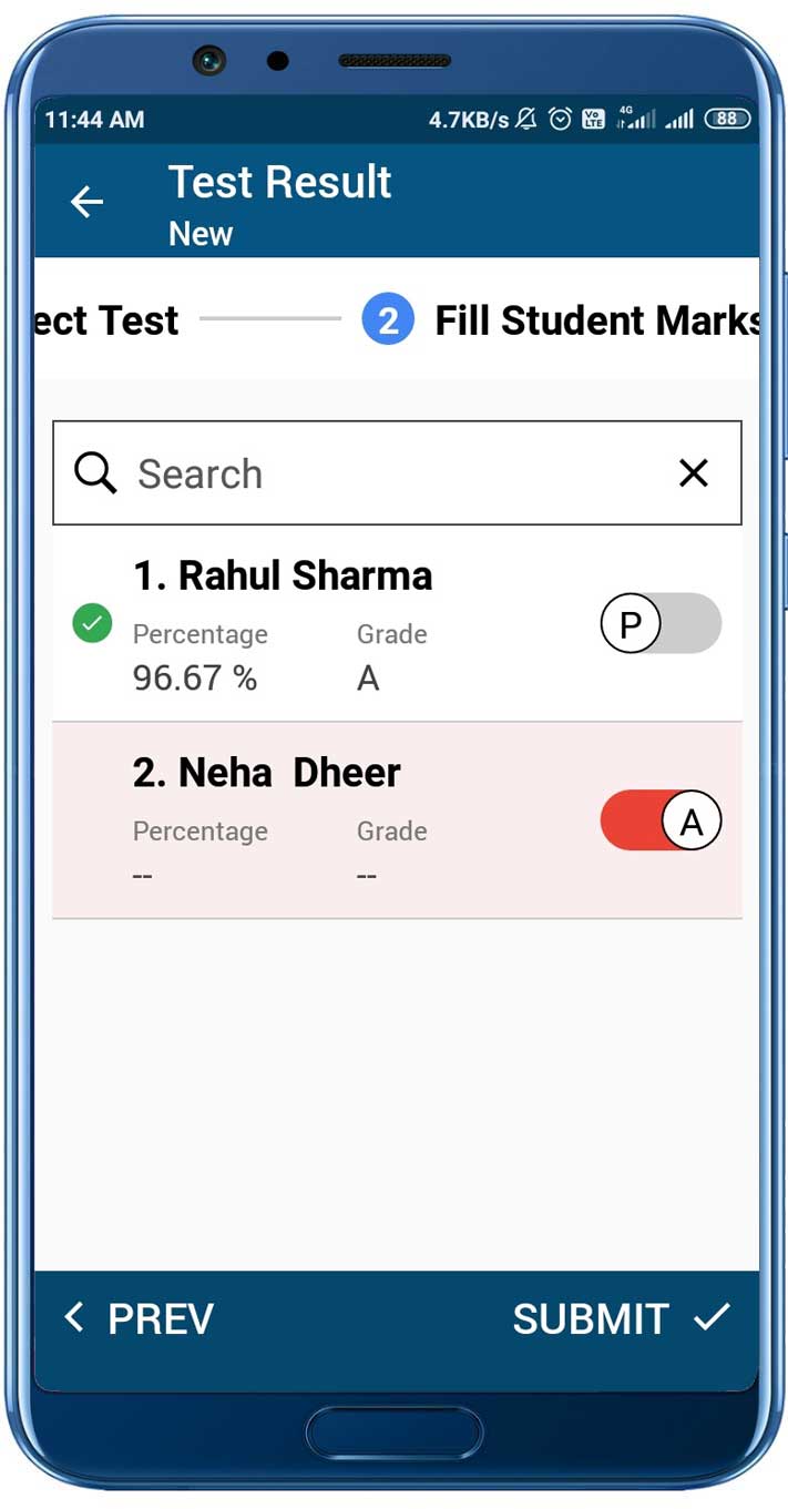 After Submission Of Result